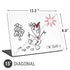 Disney Frozen I Am Olaf Art Universal Laptop 15in (12.2 x 8.8in) Skin